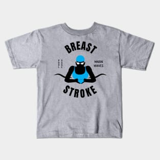 Girls Breaststroke Pool Babe Swimming Gift Kids T-Shirt
